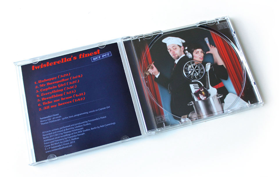 twisterella, CD-cover